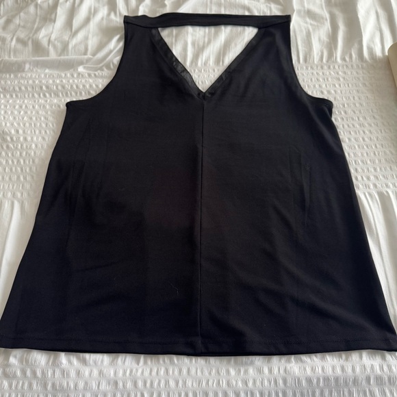 Banana Republic Black Sleeveless Tank Top - Picture 2 of 5